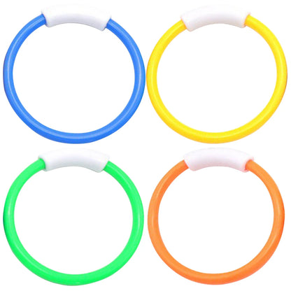 2Pcs/Set through Door Diving Ring Funny Swimming Game Aids Reusable Underwater Swimming Dive Door Adults Kids Pool through Rings