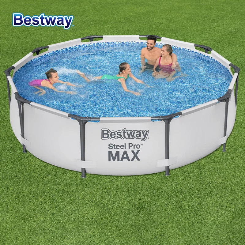 56406 Swimming Pool Set, above Ground round Play Pool, round Framed Swimming Pool, above Ground Framed Swimming Pool