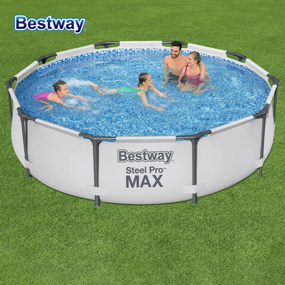 56406 Swimming Pool Set, above Ground round Play Pool, round Framed Swimming Pool, above Ground Framed Swimming Pool