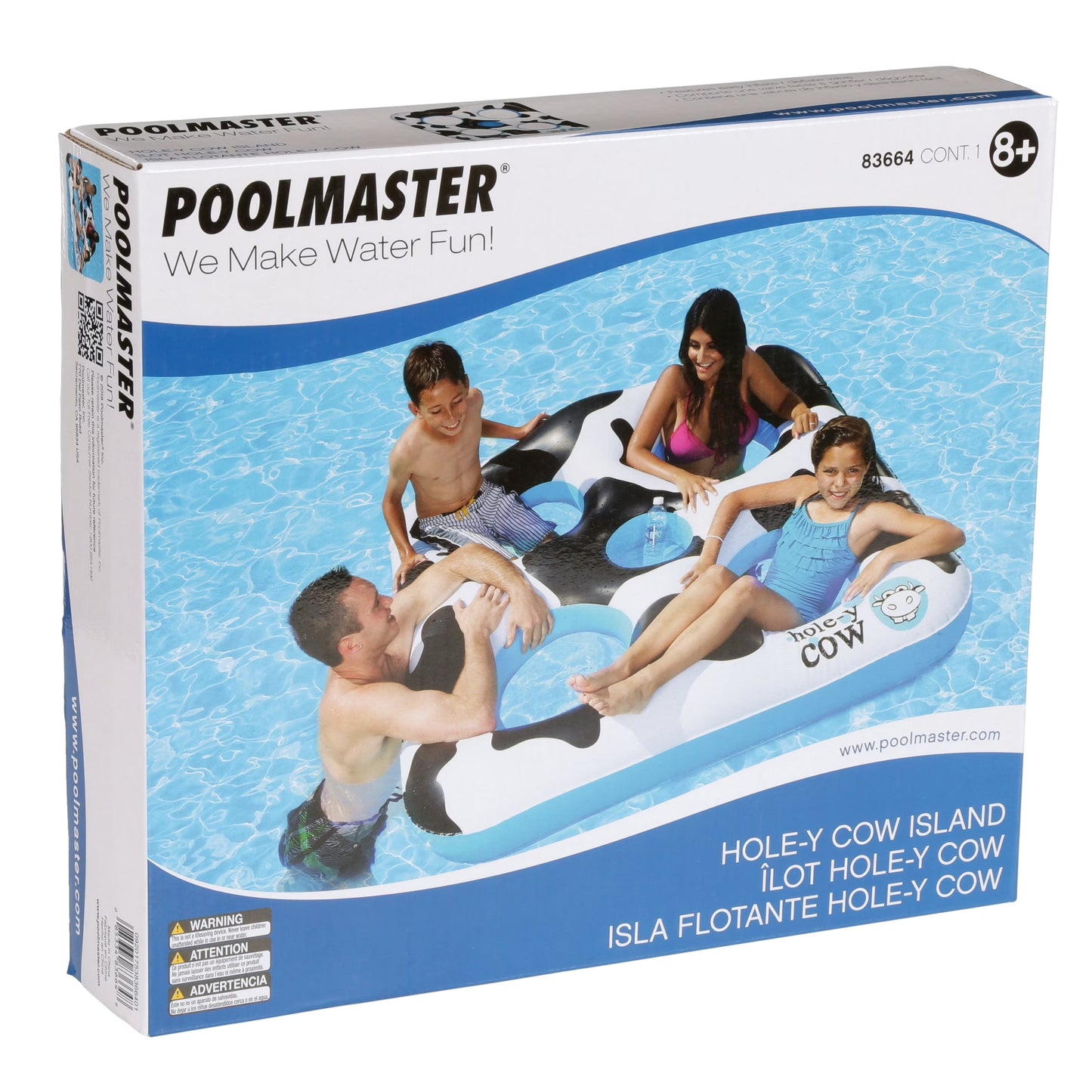 Hole-Y Cow Island Inflatable Pool Toy