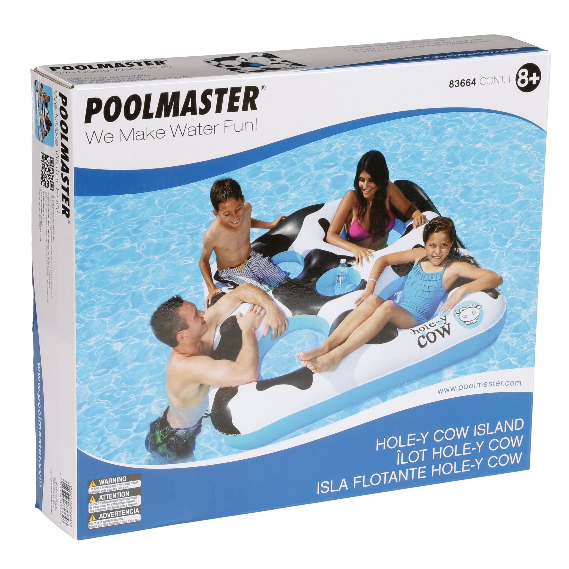 Hole-Y Cow Island Inflatable Pool Toy
