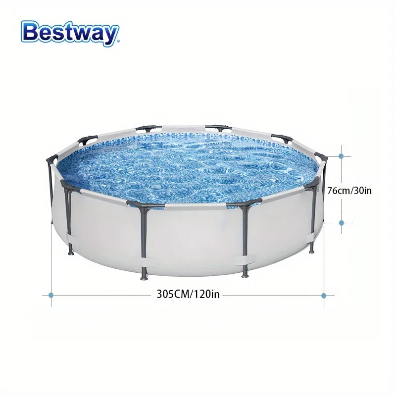 56406 Swimming Pool Set, above Ground round Play Pool, round Framed Swimming Pool, above Ground Framed Swimming Pool