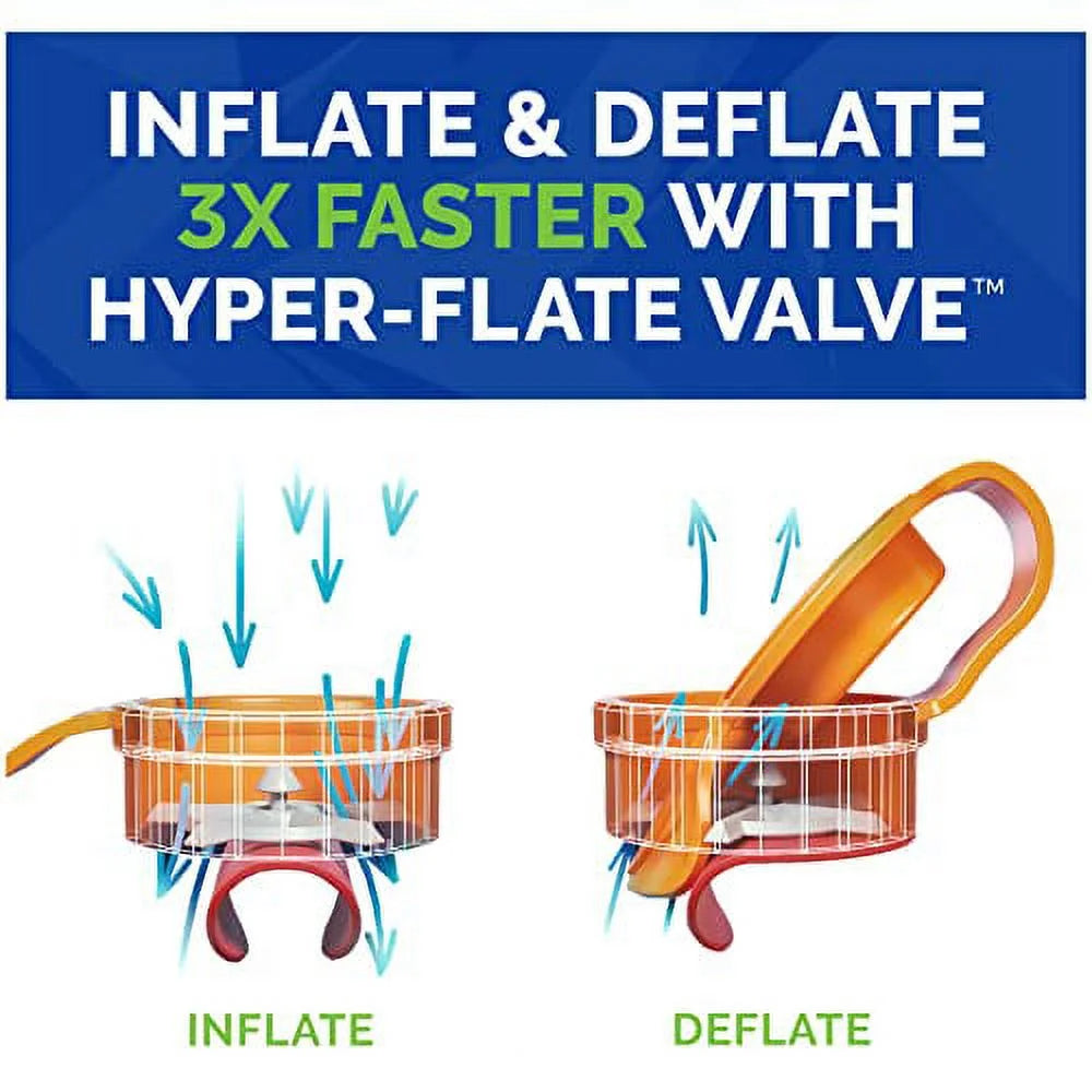 Premium Floating Lounger with Fast Inflation, Inflatable Recliner Chair, Lake & Pool Float for Adults with Cup Holder