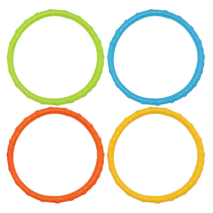 2Pcs/Set through Door Diving Ring Funny Swimming Game Aids Reusable Underwater Swimming Dive Door Adults Kids Pool through Rings