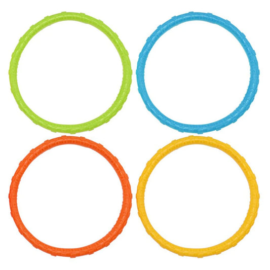 2Pcs/Set through Door Diving Ring Funny Swimming Game Aids Reusable Underwater Swimming Dive Door Adults Kids Pool through Rings